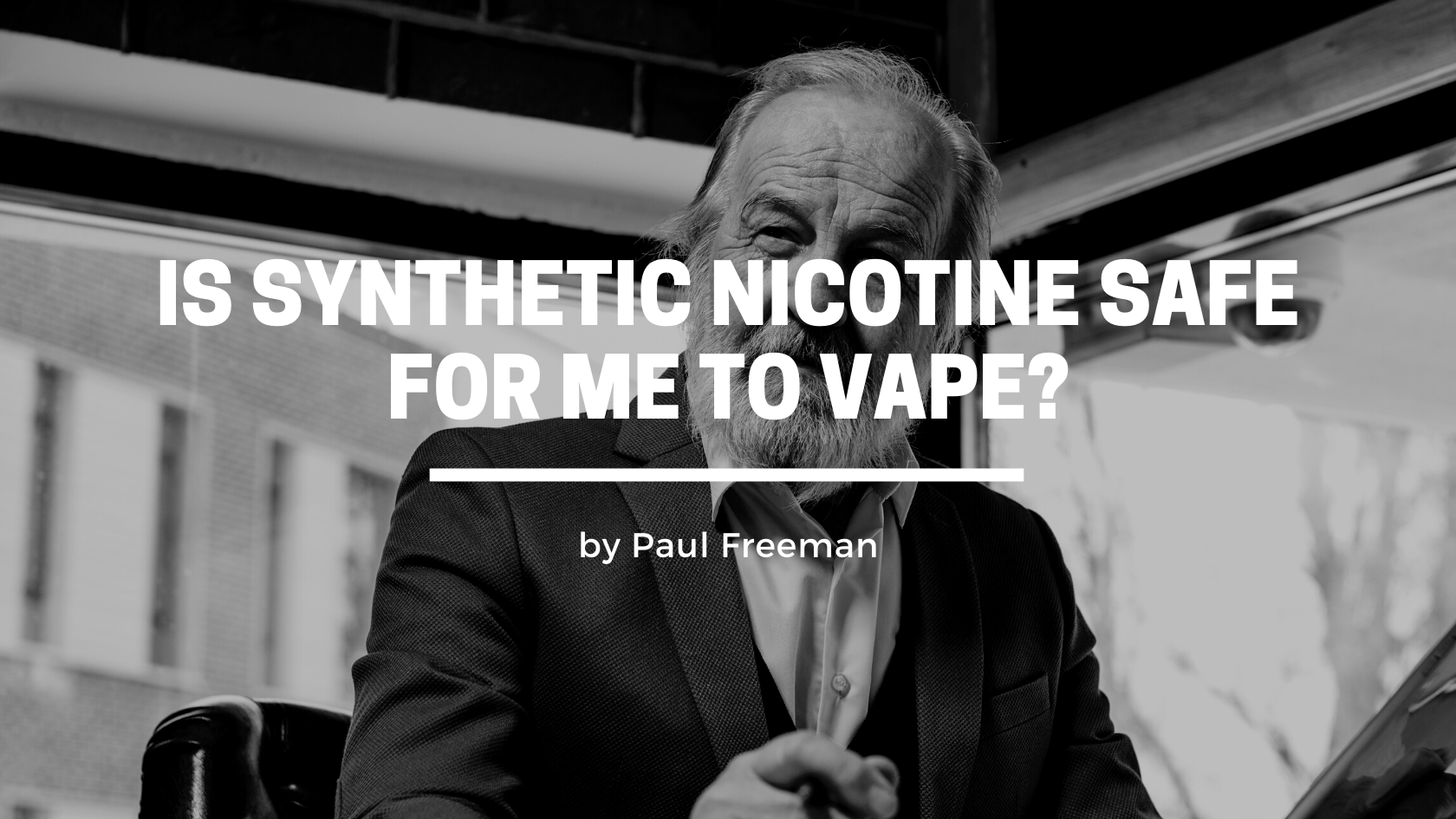 Is Synthetic Nicotine Safe for me to Vape?
