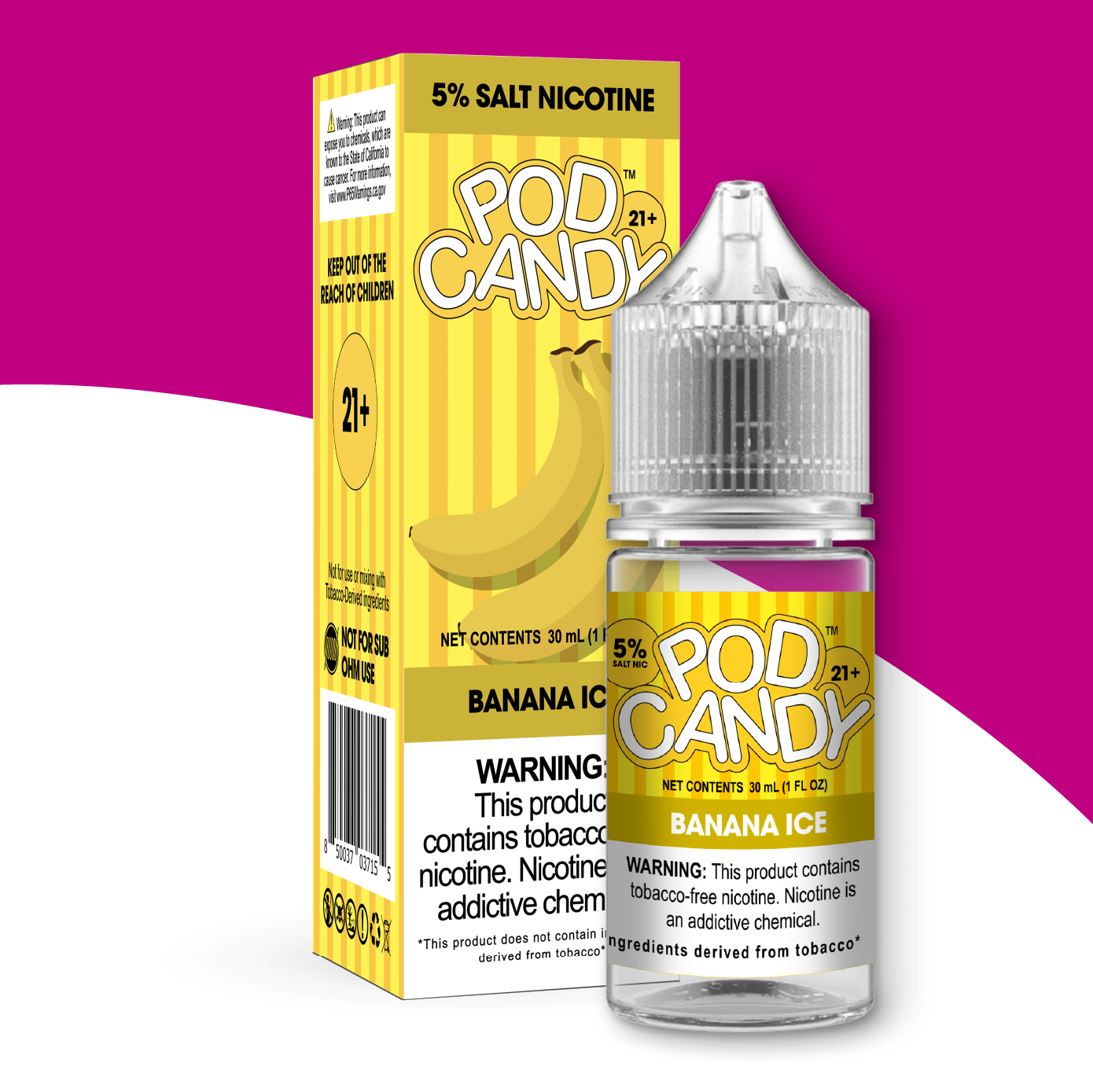 Pod Candy Banana Ice 5%