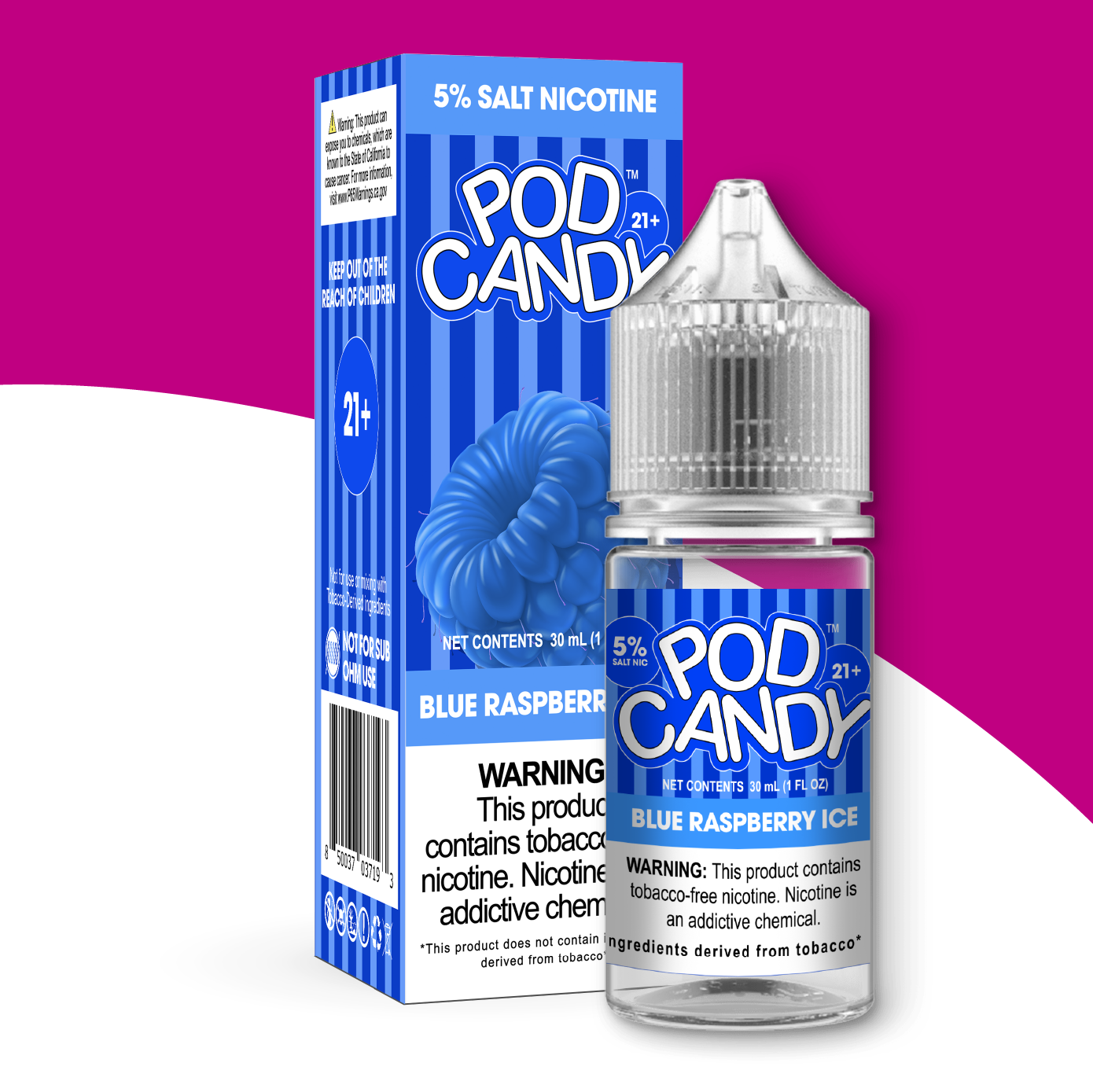 Pod Candy Blue Raspberry Ice 5%